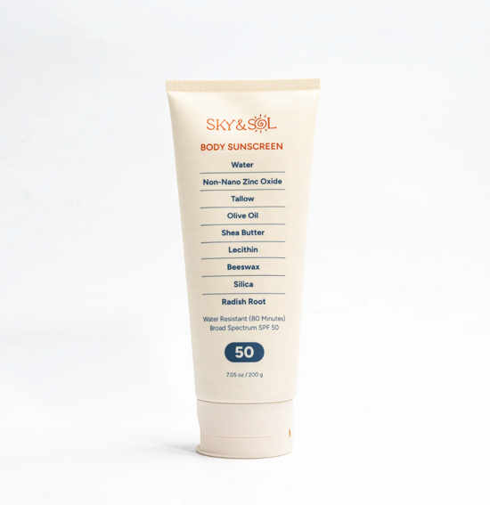 Body Sunscreen SPF 50