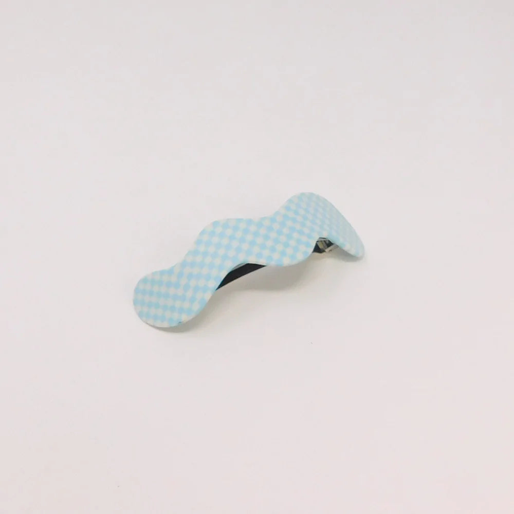 Curve Clip in Gingham