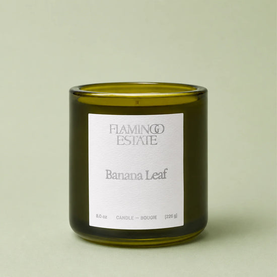 Banana Leaf Candle