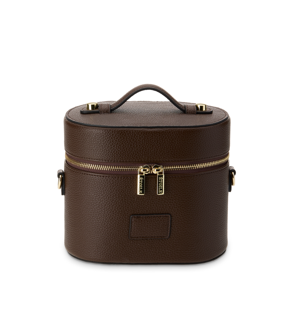 Oval shaped makeup case by Etoile