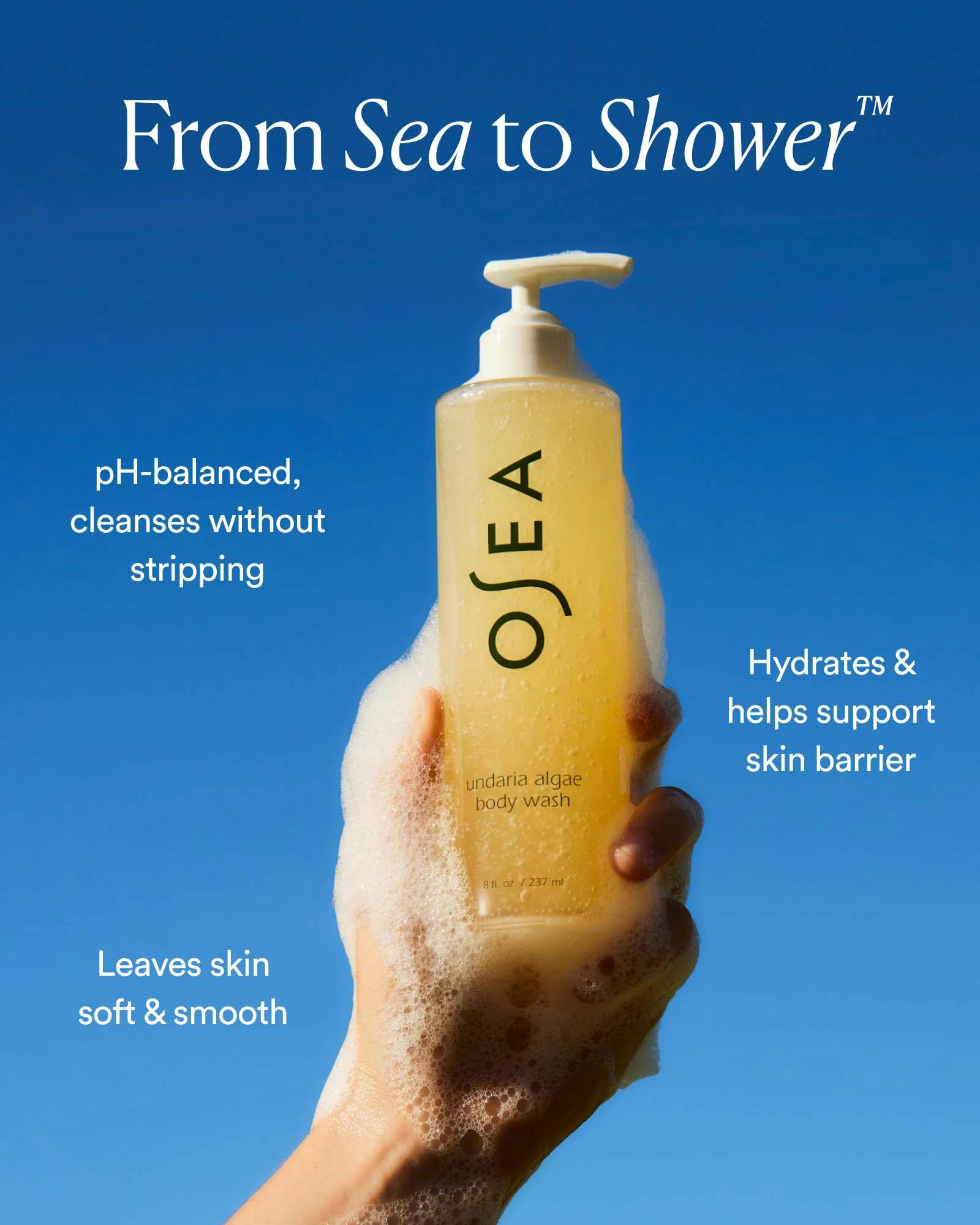 Undaria Algae Body Wash