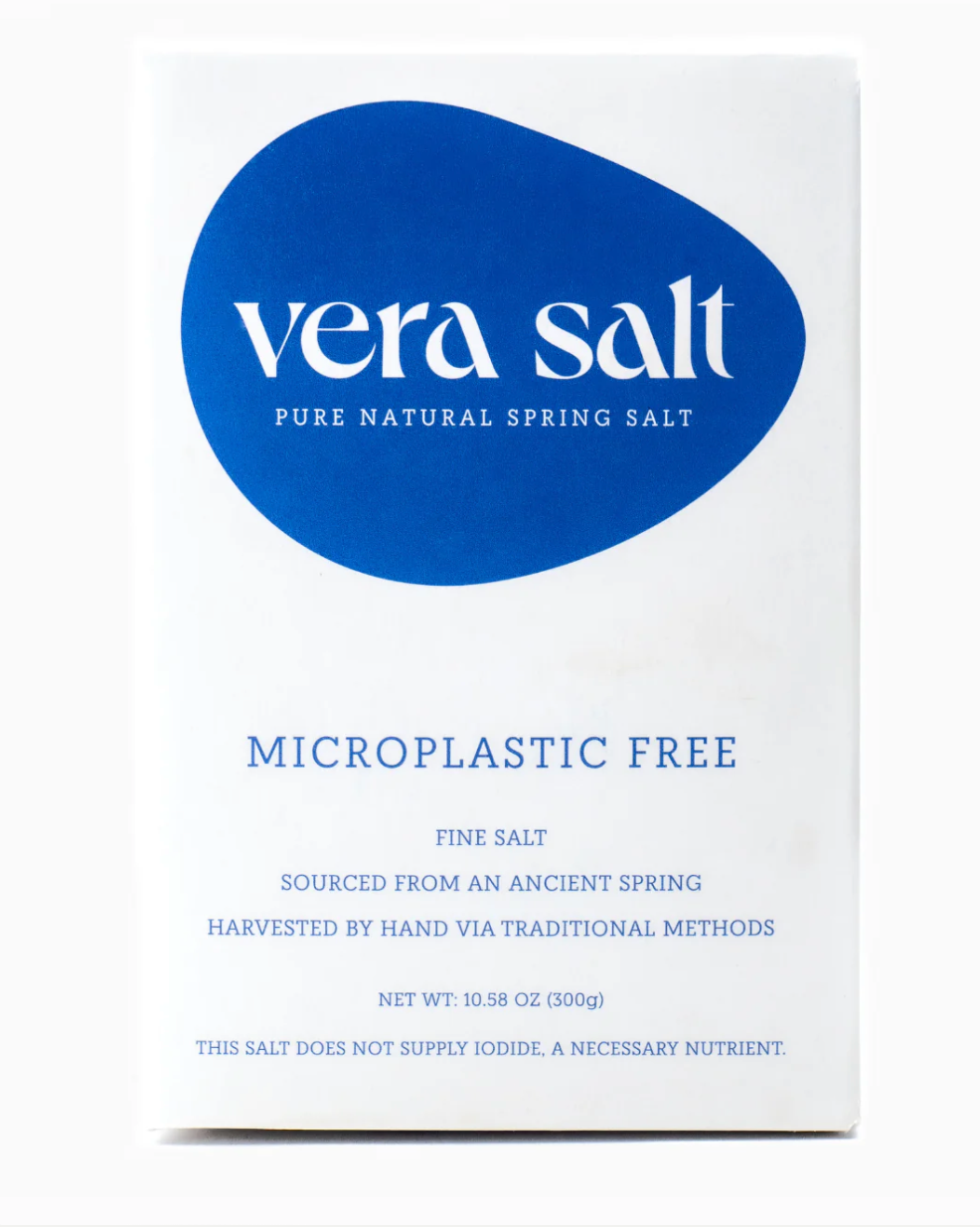 Fine Pure Natural Spring Salt (300g) - Microplastic Free