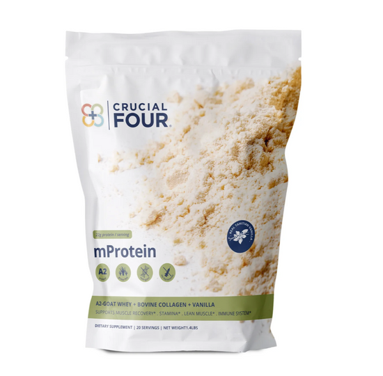 mProtein // Grass Fed A2 Goat Whey Protein with Collagen Peptides