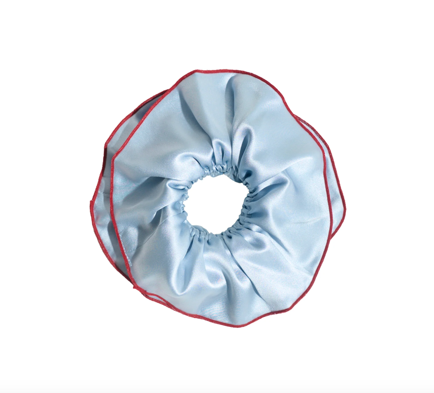 Maxi Flower Double Layer Oversized Silk Scrunchie
