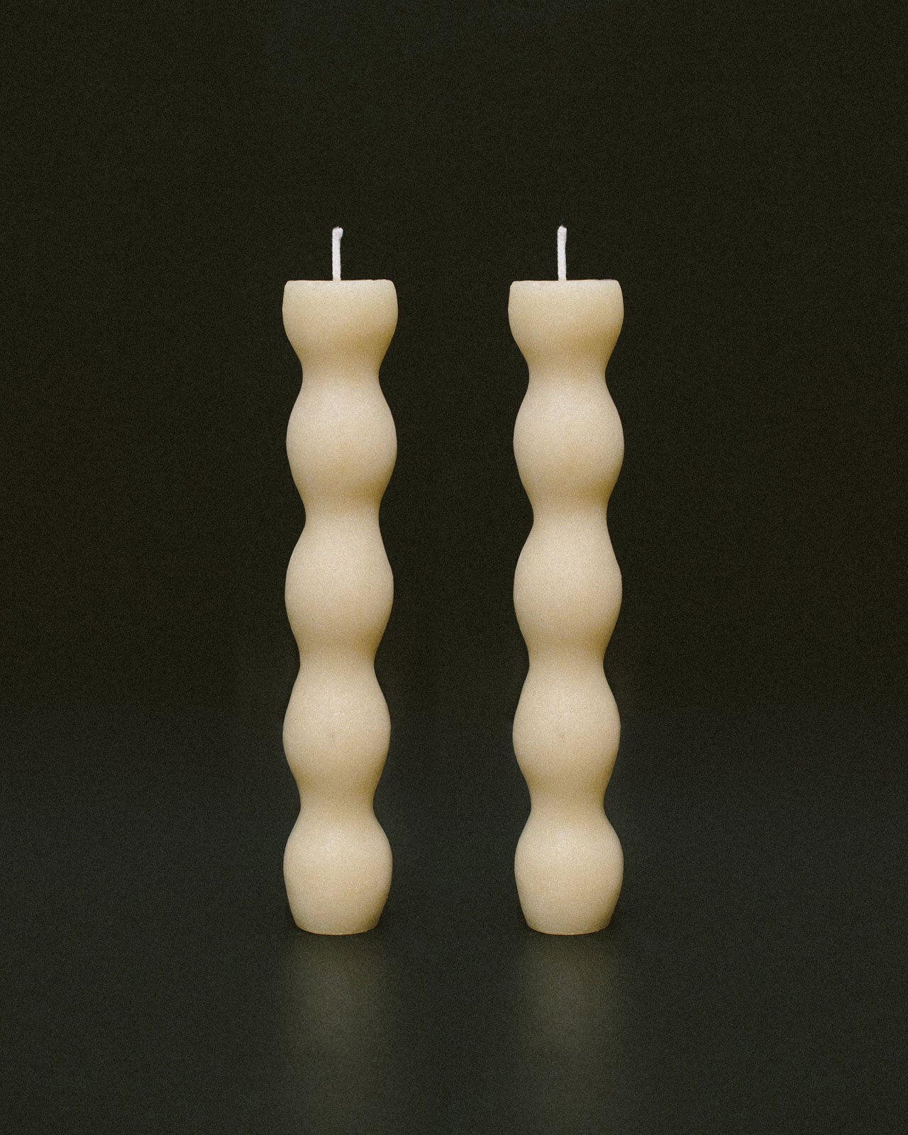 Boule Candle Pair