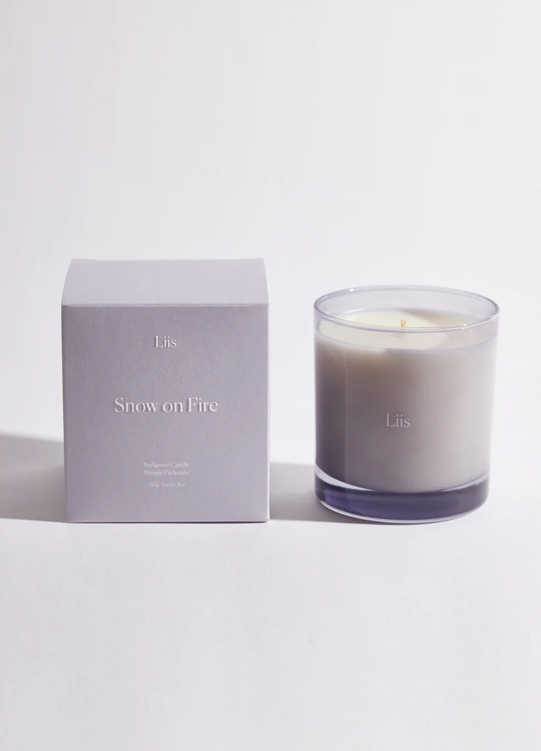 Snow on Fire Perfumed Candle